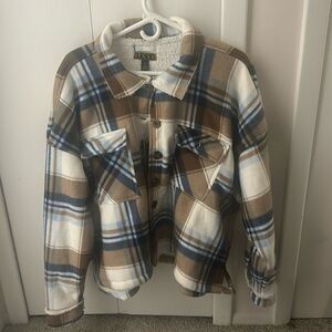 Plaid Fleece jacket